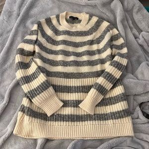 Very gently used Banana Republic striped sweater, size L